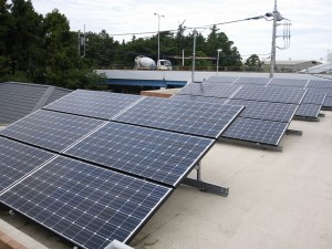 自家消費型太陽光発電の写真
