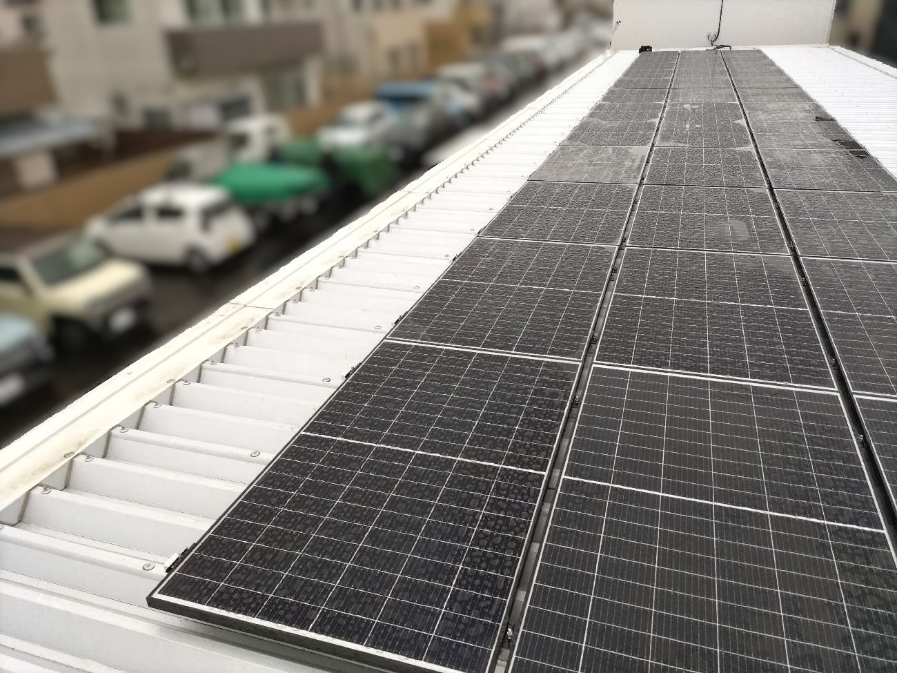 【太陽光発電設置】千葉県白井市　自動車会社様