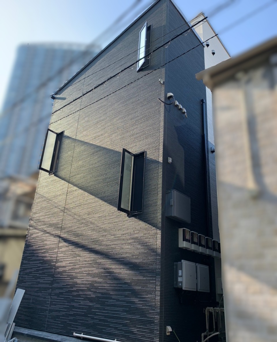 【太陽光発電設置】東京都港区　アパートオーナー様