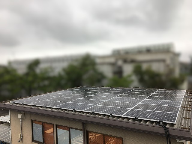 【太陽光発電設置】埼玉県朝霞市　ビルメンテナンス会社様