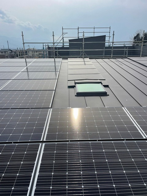 【太陽光発電✕エコキュート設置】　山梨県山梨市　M様邸