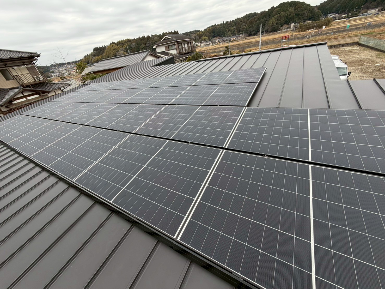 【太陽光発電✕蓄電池設置】　千葉県山武市　E様邸