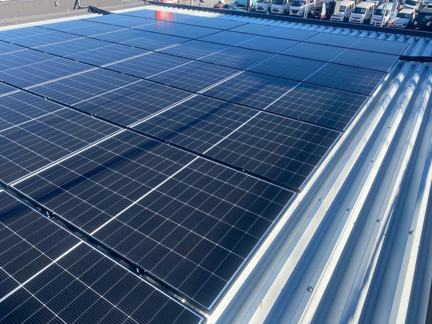 【太陽光発電設置】　千葉県白井市　板金工場様