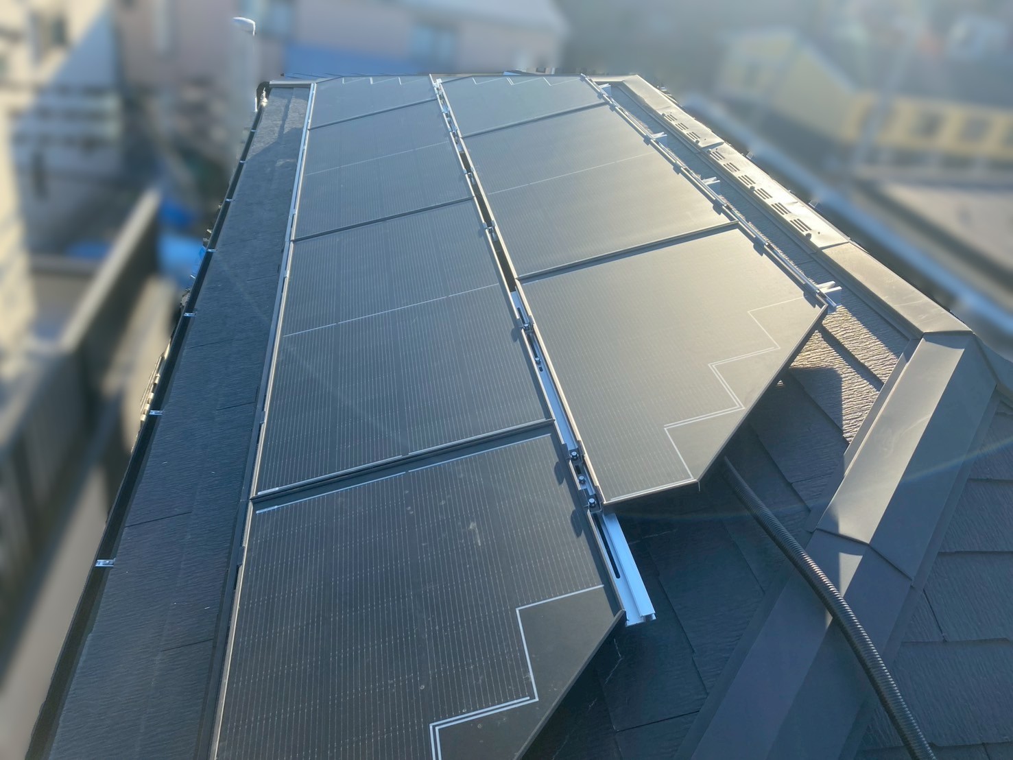 太陽光発電✕蓄電池設置】 東京都足立区 M様邸 - 株式会社フューチャー 